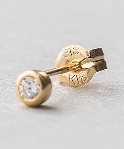 Amazon | (エテ) ete K18 ダイヤモンド 0.1ct ピアス「ブライト